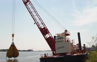 US Army Corps of Engineers Construction Barge Choctawhatchee